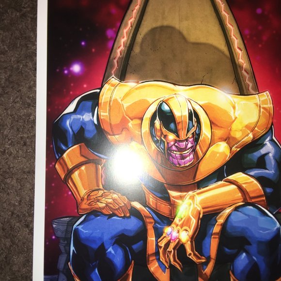 NEW, SIGNED Perched Thanos Print - Picture 6 of 8